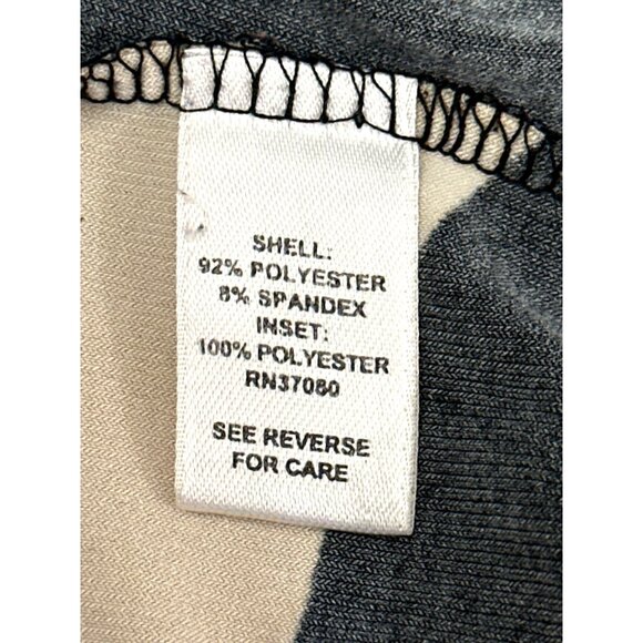 Cato Medium Black Yellow Abstract Tiered Ruffle Mini Dress Retro Mod Chic Resort - Picture 7 of 10